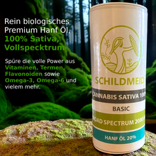 Lade das Bild in den Galerie-Viewer, Schildmeid® 10 ml CBD Öl 20%, Cannabidiol, Vollspecktrum