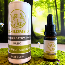 Lade das Bild in den Galerie-Viewer, Schildmeid® 10 ml CBD Öl 5%, Cannabidiol, Vollspecktrum