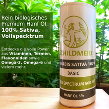 Lade das Bild in den Galerie-Viewer, Schildmeid® 10 ml CBD Öl 5%, Cannabidiol, Vollspecktrum